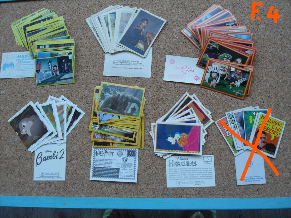 Cromos antigos anos 60 e outras diversas coleções