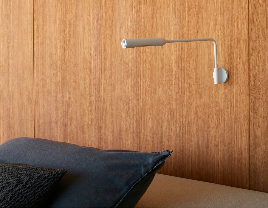 Par de candeeiro de parede Lumina Flo design Norman Foster.