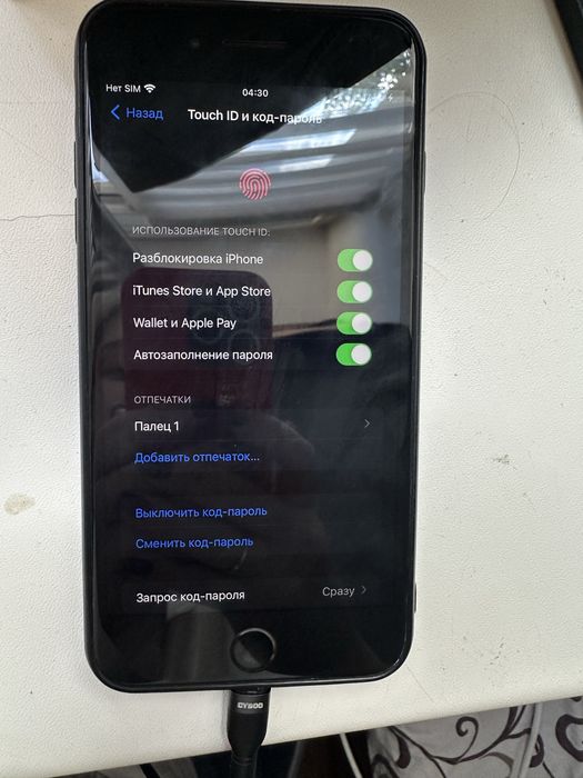 iPhone 7 Plus 32GB Black — рабочий, с коробкой