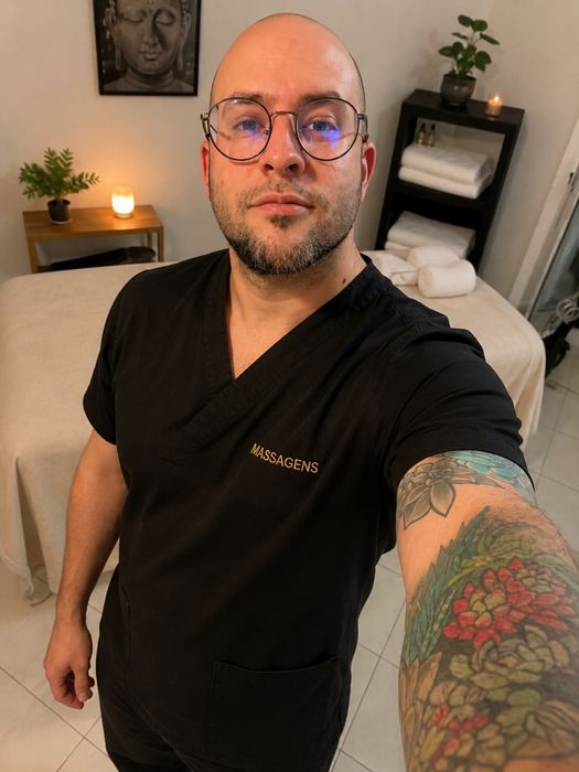 Massagem relaxante e terapêutica
