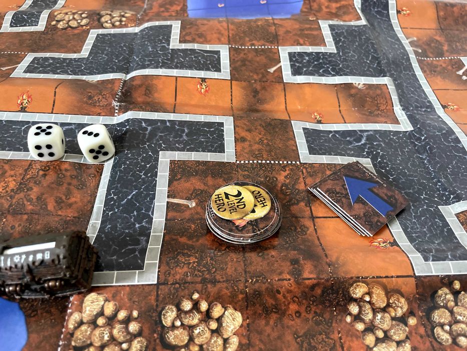 Magic Knight Dungeon Startet Set + 4 figuras