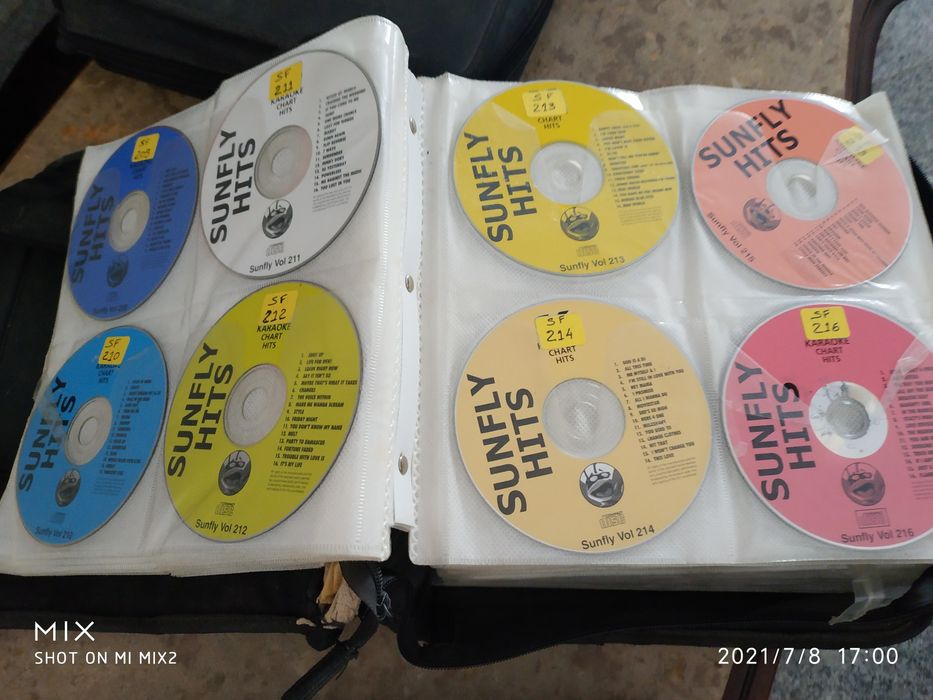 CDs karaoke Kantatu sunfly