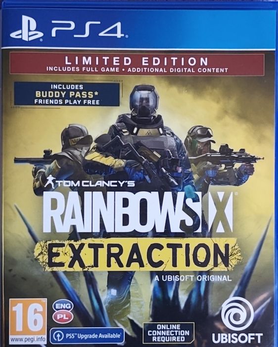Gra PS4-5 rainbow siex extraction
