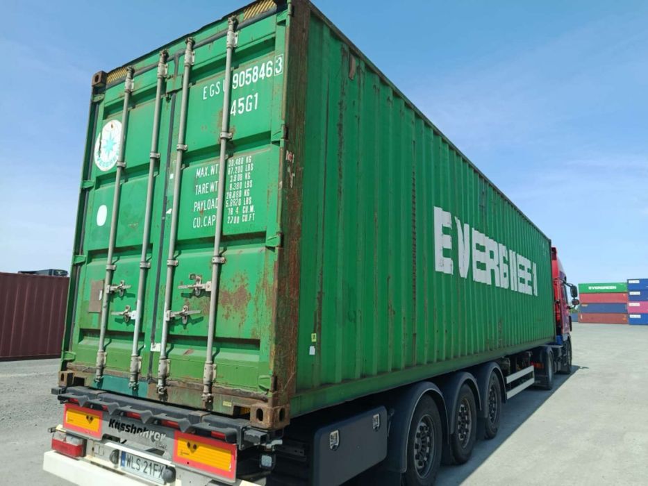 Kontener Morski 40 HC 12 m schowek garaz wiata Kontenery