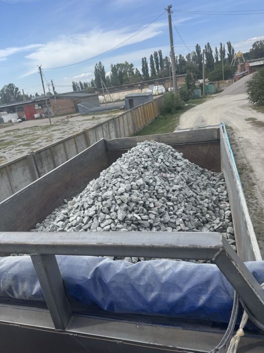 Щебінь, пісок, гранвідсів, камінь бутовий