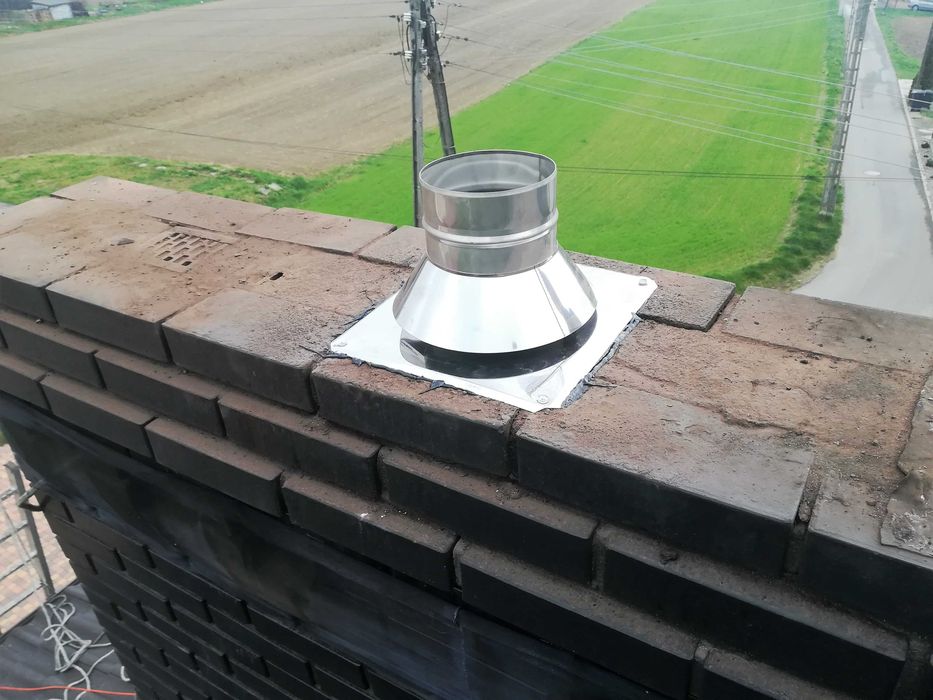 Naprawa kominów,frezowanie,montaż wkładów,uszczelnianie