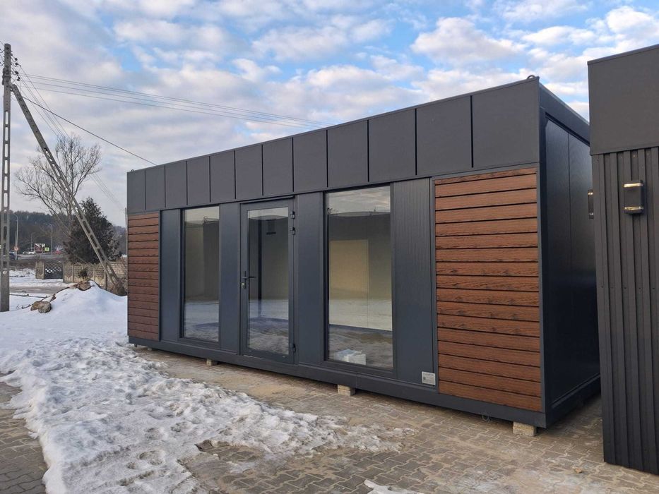 Pawilon/Kontener 7x3 Gotowy od ręki Biuro, Sklep, Producent