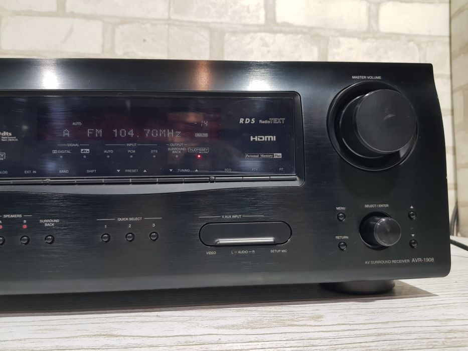 7.1 AV ресивер DENON AVR-1908,*7x120, HDMI, б/у з Німеччини