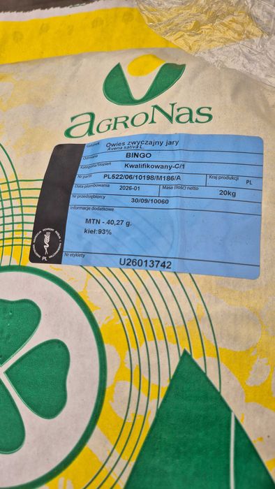 Owies Kwalifikowany Bingo