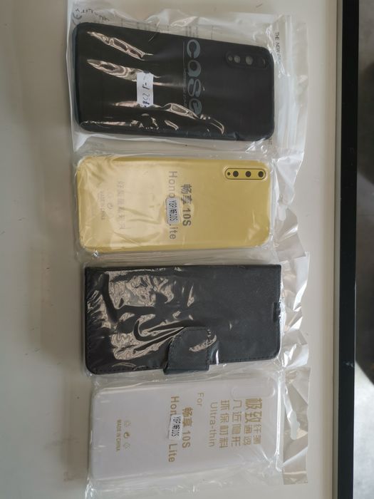 Etui plecki Case pokrowiec do Huawei Y8p komplet 4 sztuki