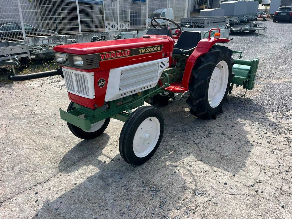 Yanmar YM2000B trator c/fresa
