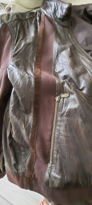 Мужская кожаная куртка