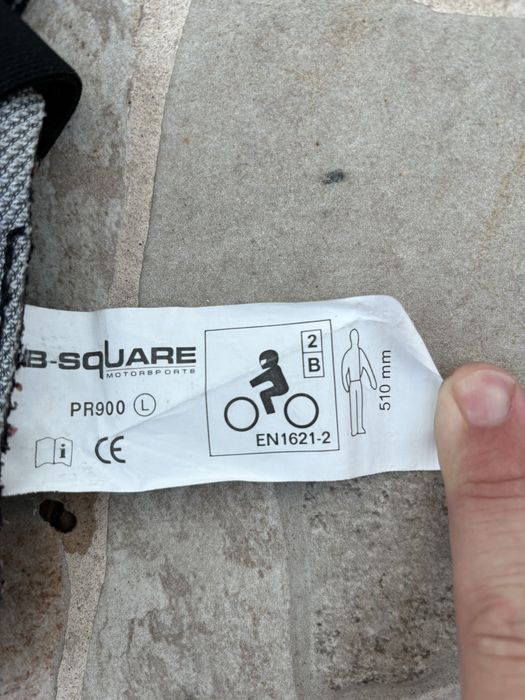 Protecao de coluna de mota tamanho L