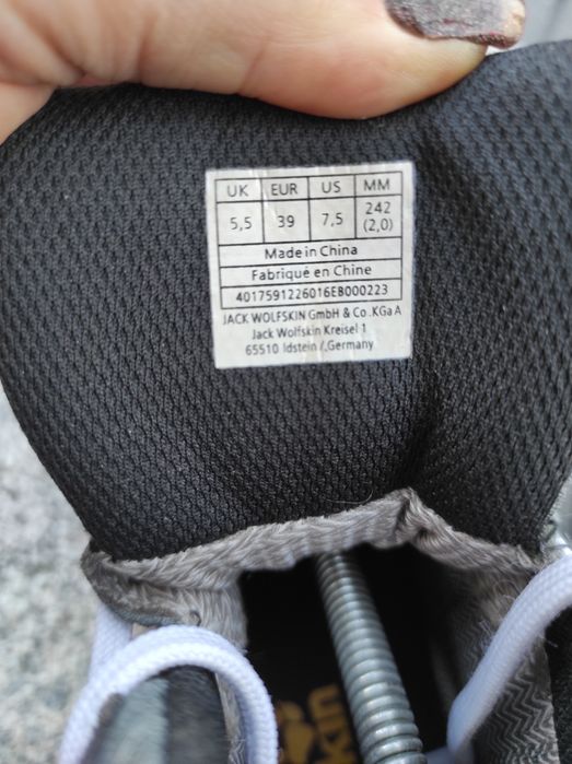 Jack Wolfskin Trekkingi Mtn Attack 5 Texapore Mid Wysokie Damskie