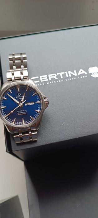 Годинник Certina DS Action Day Date Powermatic 80 (Швейцарія)