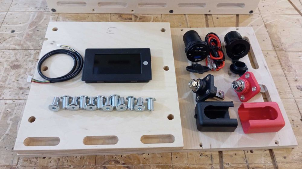 Бокс, кейс, корпус для LiFePO 4S на ячейках 105, 230, 280, 304, 314 Ач