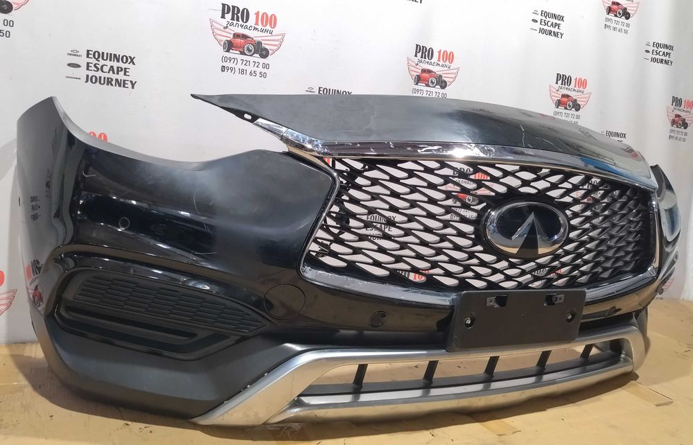 Бампер передній KH3 камера парктроніки Infiniti QX30 Інфініті 2017 -