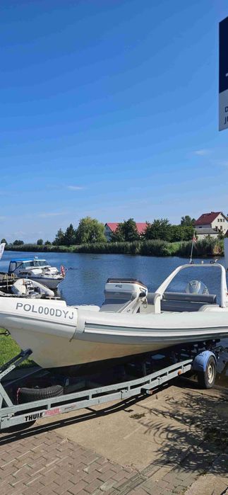 RIB ponton nowe balony Arimar 730 + honda 225vtce 4t