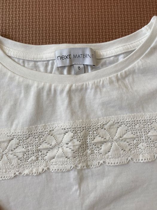 Koszulka T-shirt ciążowy NEXT rozm. 8 (36)