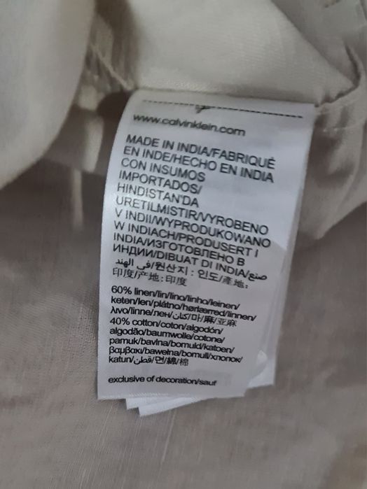 Koszula męska lniana calvin klein.