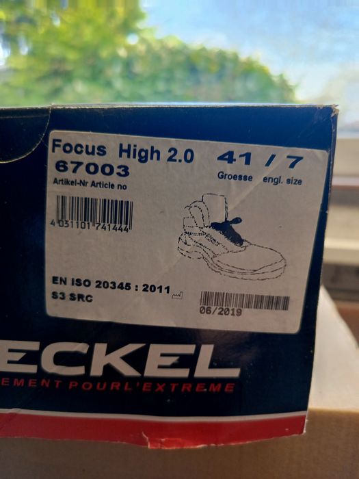 Bardzo ciepłe buty robocze 41/7