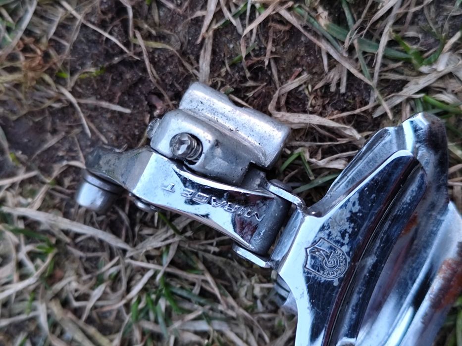 Przerzutka przód Campagnolo Mirage triple 3s szosowa kolarzowka