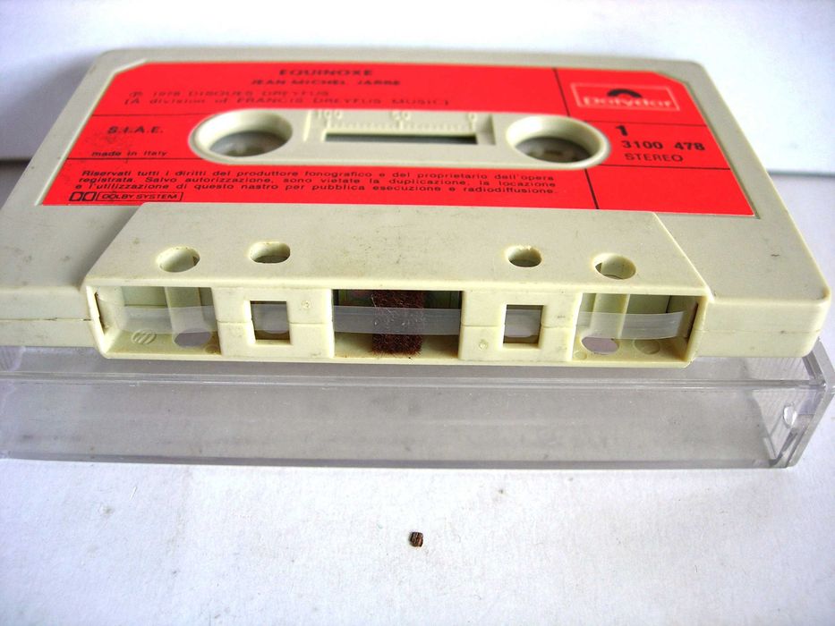 Jean Michel Jarre "Equinoxe" kaseta magnetofonowa Disques Dreyfus FR