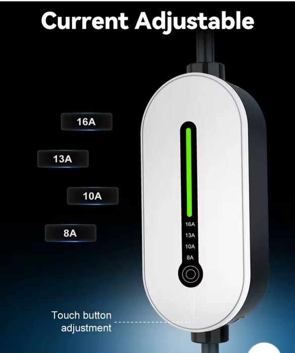 Carregador EV Portátil Tipo 2 | 3.5kW 16A | Tomada Schuko PT | SELADO