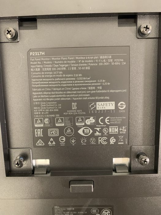 Monitor Dell P2317H – 23 cale, Full HD, IPS