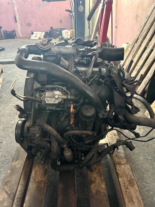 Двигун мотор volkswagen VW 1.9 TDI ASV (AHF) E3 skoda audi seat: 600 ...