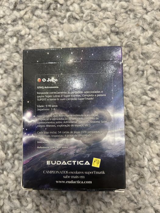 Jogo de Cartas Quizz Supermatik Astronomia