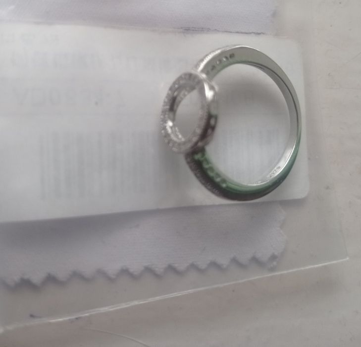 Каблучка срібна корона