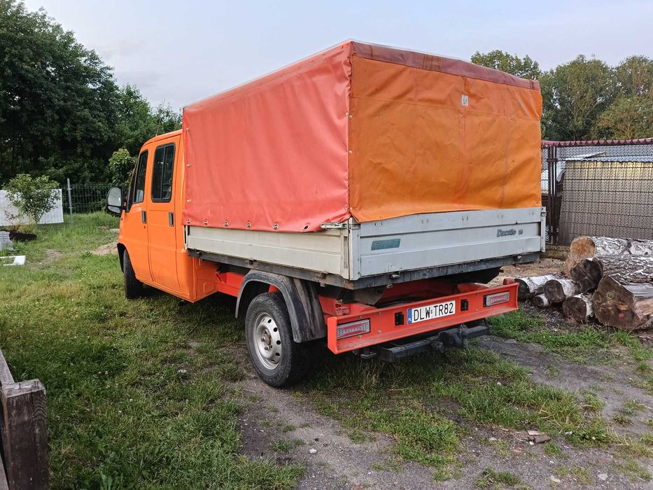 Stelaż z plandeką Ducato boxer jumper