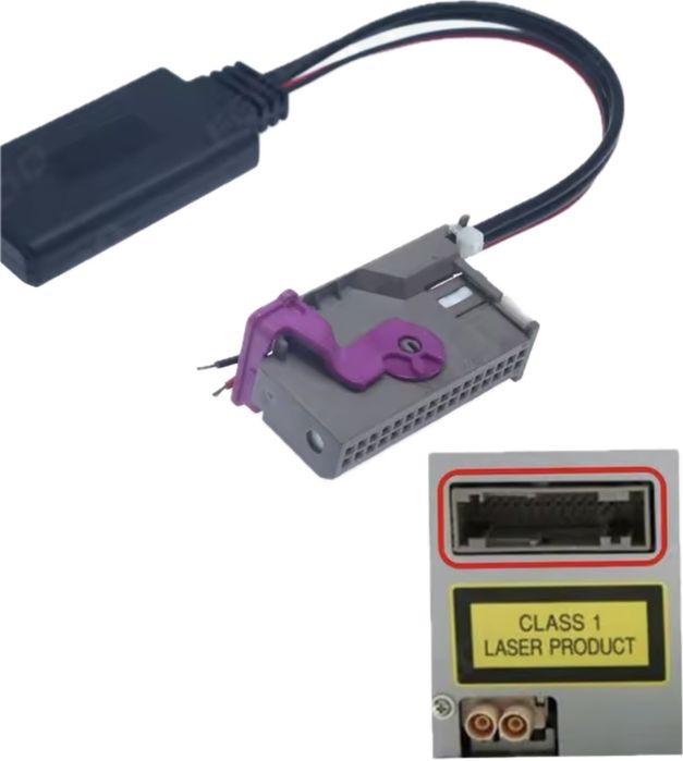 Adaptador audio bluetooth para audi RNS-E navegação 32pin