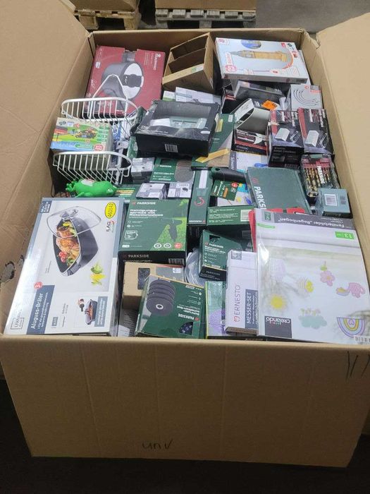 Палета з міксом товарів для офлайн і онлайн магазинів на вагу! 148 кг