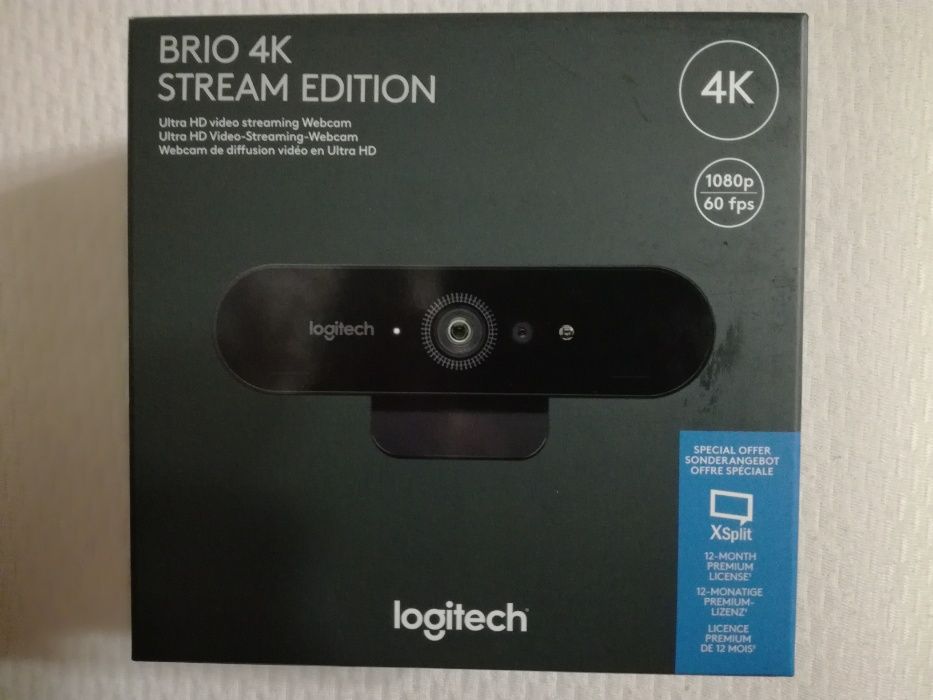 Вебкамера Logitech Brio STREAM EDITION (960-001194) новая.