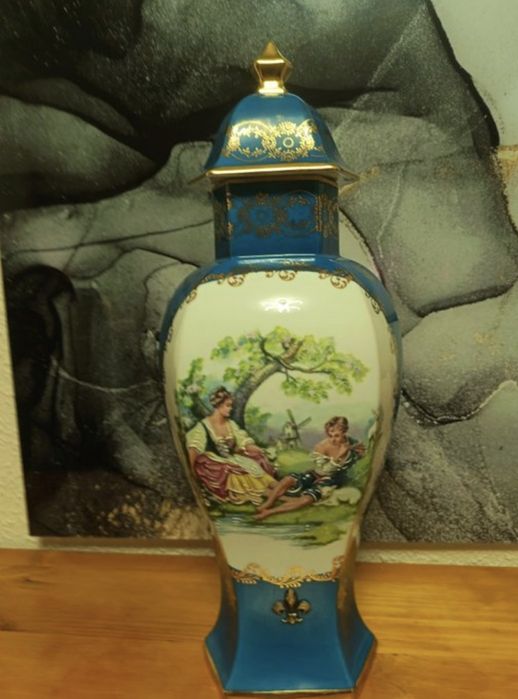 Pote porcelana de Limoges