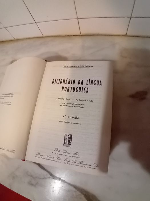 Dicionário da Língua Portuguesa Antigo