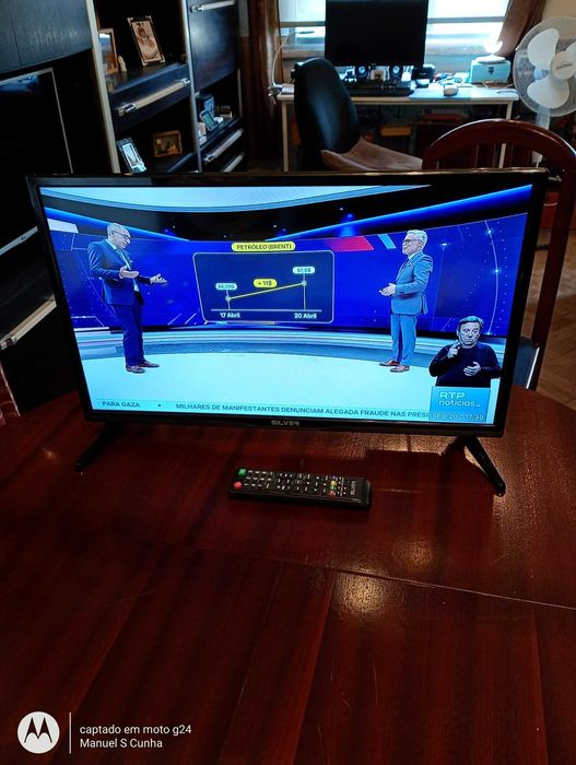 tv 24 polegadas, usada