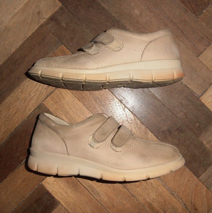 Туфли кожаные, по стельке 24,8 см.