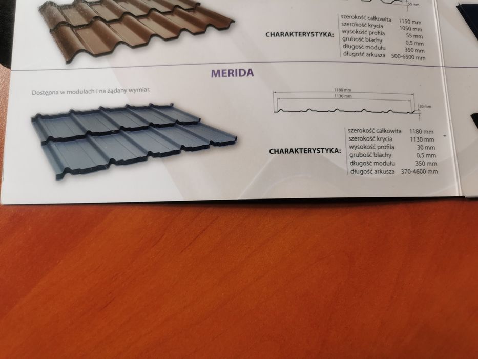Blacha modułowa Polstal Merida