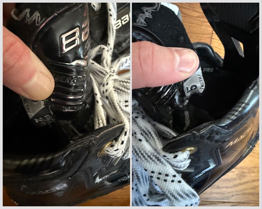 Bauer Mach roz 5 fit 2 łyżwy 38,5