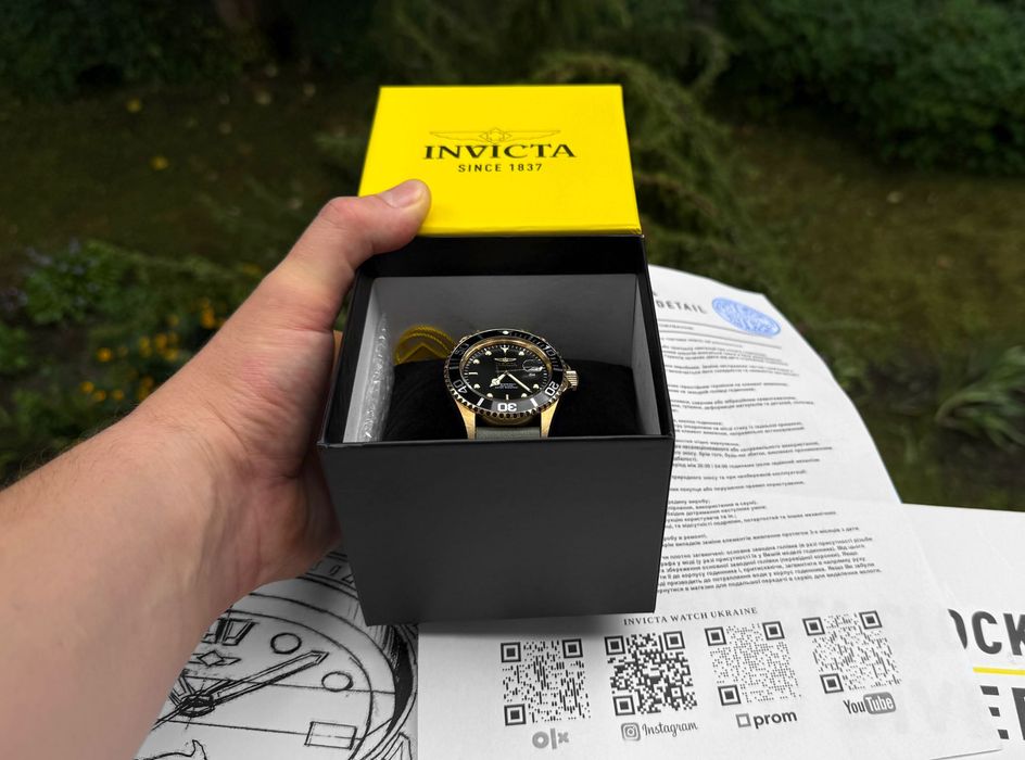 Годинник чоловічий Invicta Pro Diver 22075 43 мм 200 МТ