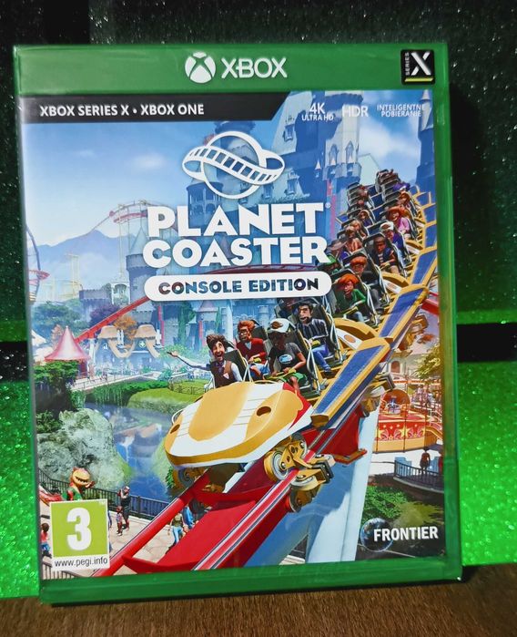 Planet Coaster Xbox One S / Series X - zbuduj wesołe miasteczko