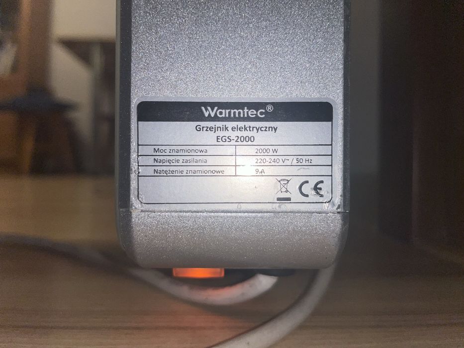 Grzejnik elektryczny Warmtec EGS-2000