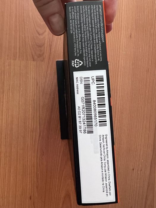 Amazon Fire TV Stick 4K Max smart TV приставка