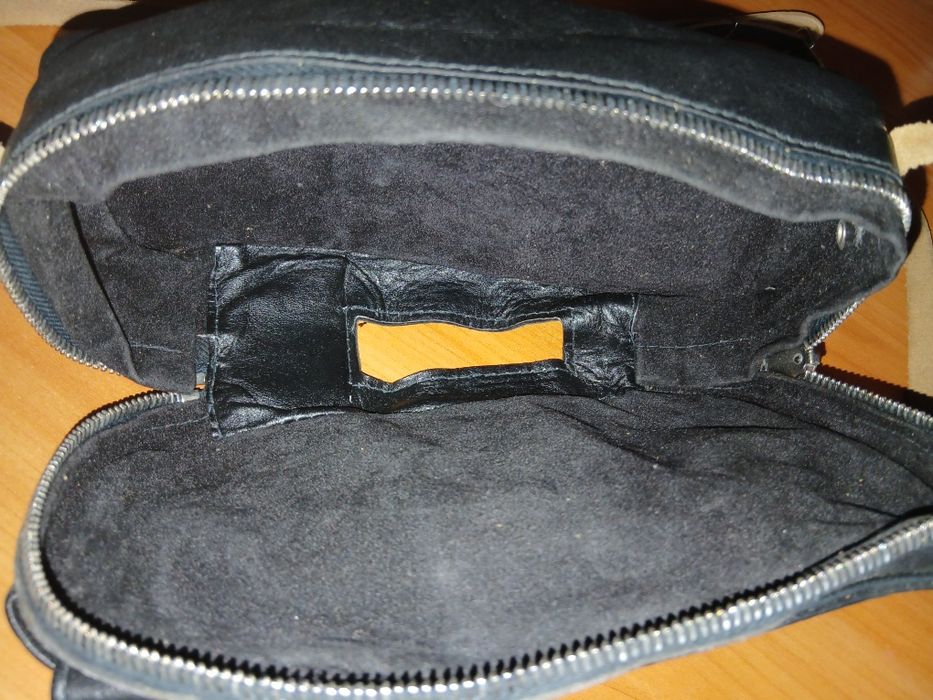 Сумка кожанная под кинокамеру