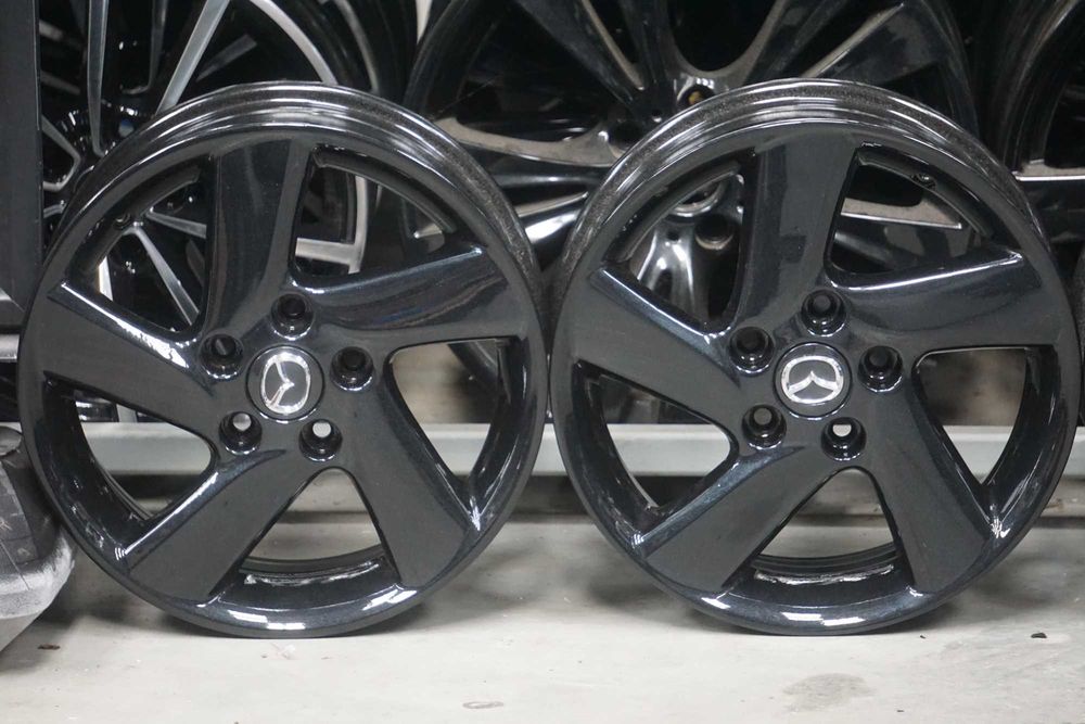 Alufelgi oryginał MAZDA 5x114,3 7Jx16 et55 cb67,1mm czarny polysk