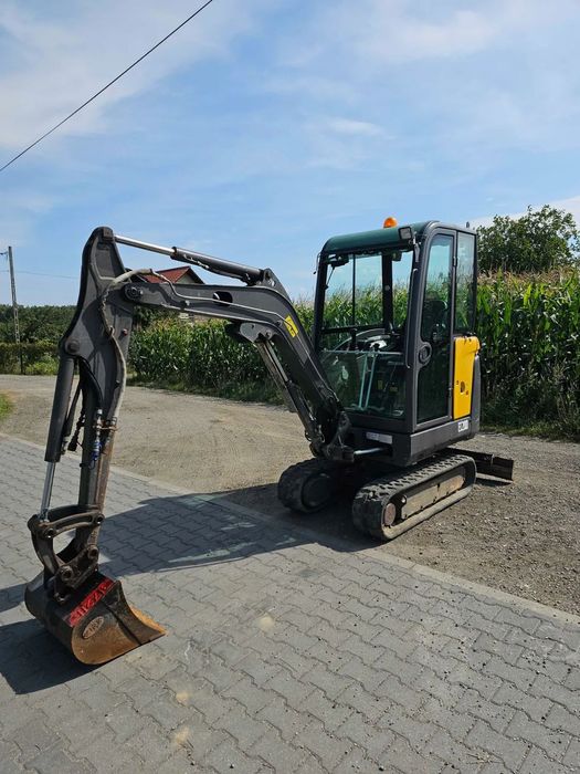 Volvo EC20D  Minikoparka VOLVO EC20D Tylko 2054mth ! Super stan ! 3 łyżki ! FV 23%