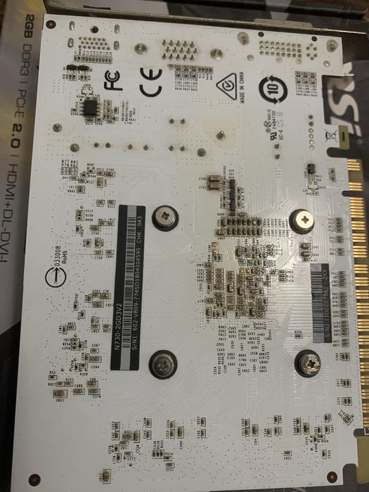 Відеокарта msi geforce gt 730 2gb